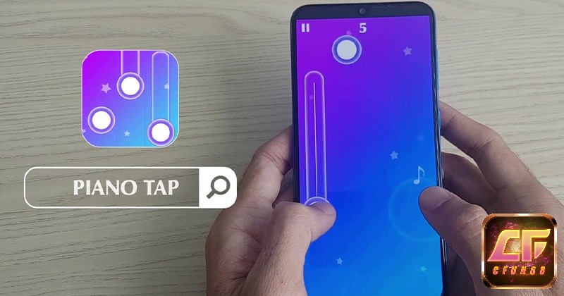 Game Piano Tap rất dễ chơi