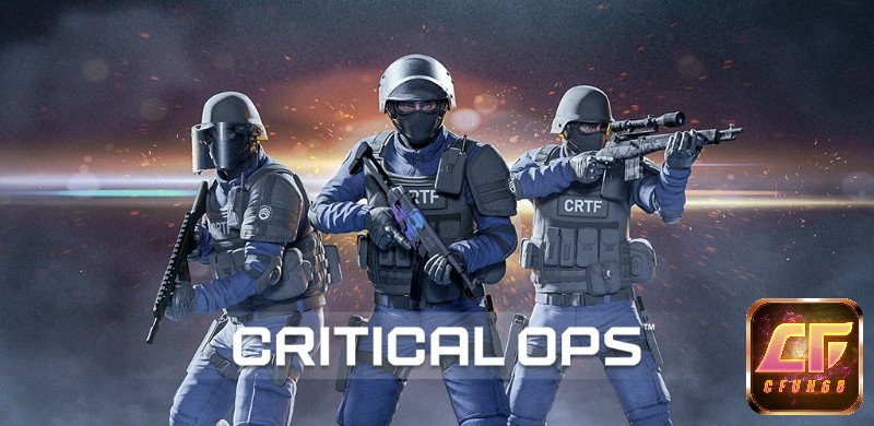 Game Critical Ops là một game FPS trên mobile bắn súng góc nhìn thứ nhất 