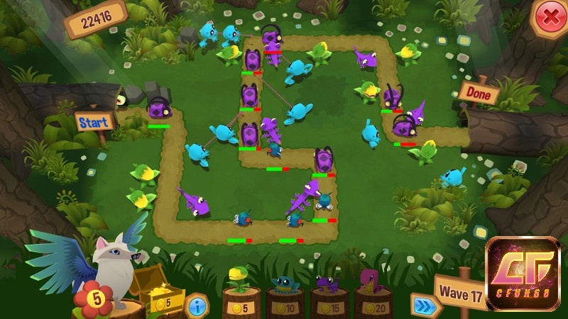 Animal Jam thiết kế trực quan hấp dẫn rất được yêu thích trong dame giáo dục điện thoại